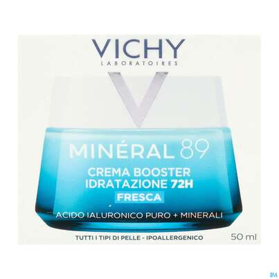 Sie sehen eine Packung Vichy Mineral 89 Creme Mit Duftstoffe 50ml, Produktbild: 04 Vichy Mineral 89 Creme Mit Duftstoffe 50ml, A-Nr.: 5670811 - 04