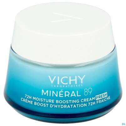 Sie sehen eine Packung Vichy Mineral 89 Creme Mit Duftstoffe 50ml, Produktbild: 10 Vichy Mineral 89 Creme Mit Duftstoffe 50ml, A-Nr.: 5670811 - 10