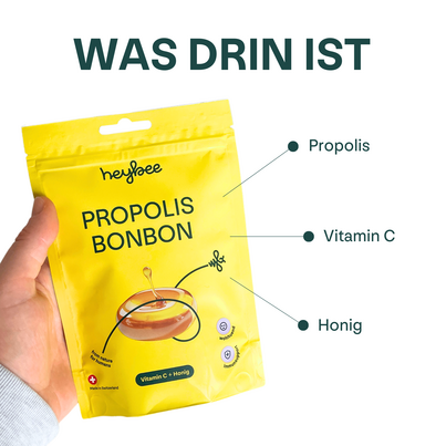 Sie sehen eine Packung Propolis Bonbons, Produktbild: 05 Propolis Bonbons, A-Nr.: 5997966 - 05