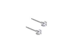 Blomdahl Ohrstecker Tiffany Titan White 3mm, A-Nr.: 6020328 - 01