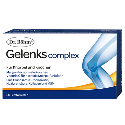 Sie sehen eine Packung Dr. Böhm Gelenks complex, Produktbild: 01 Dr. Böhm Gelenks complex, A-Nr.: 4846047 - 01