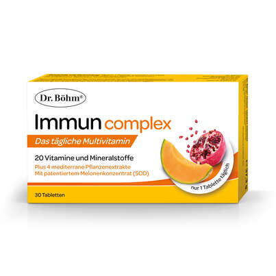 Sie sehen eine Packung Dr. Böhm Immun complex, Produktbild: 01 Dr. Böhm Immun complex, A-Nr.: 3847607 - 01