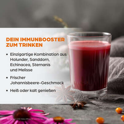 Sie sehen eine Packung Dr. Böhm Immun Elixier Trinkpulver, Produktbild: 03 Dr. Böhm Immun Elixier Trinkpulver, A-Nr.: 5377011 - 03