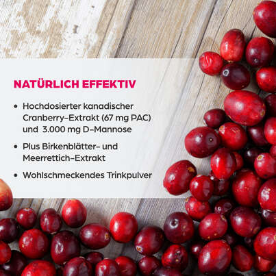 Sie sehen eine Packung Dr. Böhm Cranberry akut, Produktbild: 03 Dr. Böhm Cranberry akut, A-Nr.: 4830187 - 03