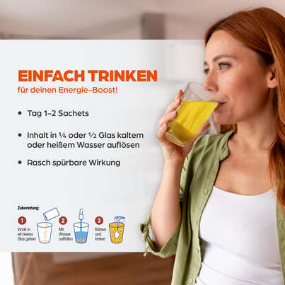 Sie sehen eine Packung Dr. Böhm Leistungselixier Brausegranulat, Produktbild: 05 Dr. Böhm Leistungselixier Brausegranulat, A-Nr.: 4555315 - 05