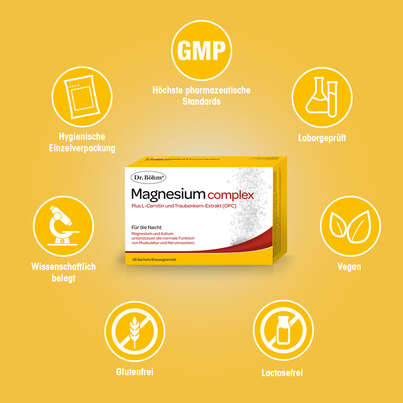 Sie sehen eine Packung Dr. Böhm Magnesium complex Brausegranulat, Produktbild: 04 Dr. Böhm Magnesium complex Brausegranulat, A-Nr.: 4846099 - 04