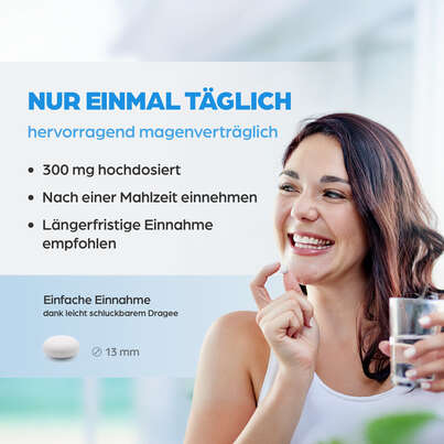 Sie sehen eine Packung Dr. Böhm Magnesium nur 1 Dragee täglich, Produktbild: 05 Dr. Böhm Magnesium nur 1 Dragee täglich, A-Nr.: 2576075 - 05