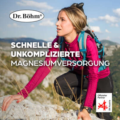 Sie sehen eine Packung Dr. Böhm Magnesium Sport Sticks, Produktbild: 02 Dr. Böhm Magnesium Sport Sticks, A-Nr.: 4726627 - 02