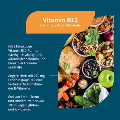 Sie sehen eine Packung NatuGena Vitamin B12 Kapseln, Produktbild: 02 NatuGena Vitamin B12 Kapseln, A-Nr.: 5989866 - 02