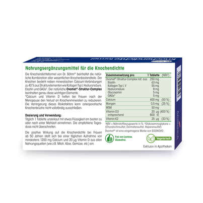 Sie sehen eine Packung Dr. Böhm® Knochendichteformel, Produktbild: 06 Dr. Böhm® Knochendichteformel, A-Nr.: 5915632 - 06