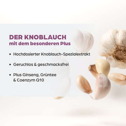 Sie sehen eine Packung Dr. Böhm® Knoblauch 50 plus, Produktbild: 03 Dr. Böhm® Knoblauch 50 plus, A-Nr.: 5781284 - 03