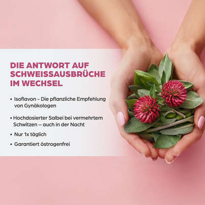 Sie sehen eine Packung Dr. Böhm® Isoflavon + Salbei, Produktbild: 03 Dr. Böhm® Isoflavon + Salbei, A-Nr.: 5724398 - 03