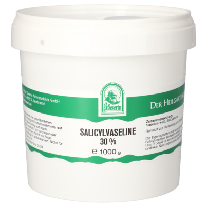 Sie sehen eine Packung SALICYLVASELINE 30% 1000 G, Produktbild: 01 SALICYLVASELINE 30% 1000 G, A-Nr.: 5671348 - 01