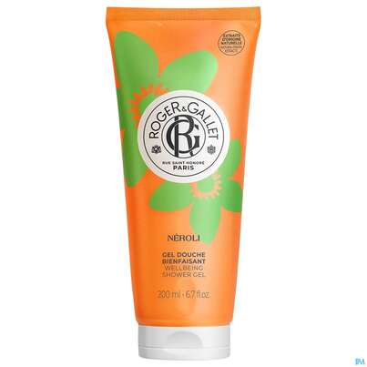 Sie sehen eine Packung Roger&gallet NÉroli Wohlfühl-duschgel 200ml, Produktbild: 05 Roger&gallet NÉroli Wohlfühl-duschgel 200ml, A-Nr.: 5669050 - 05