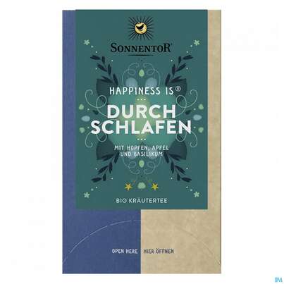 Sie sehen eine Packung Sonnentor Tee Hap Dschl B Ne 18bt, Produktbild: 01 Sonnentor Tee Hap Dschl B Ne 18bt, A-Nr.: 5422409 - 01