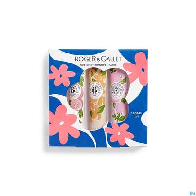Sie sehen eine Packung Roger & Gallet Hand/creme Trio Relaxing Fleur De Fig +neroli +rose 1pk, Produktbild: 05 Roger & Gallet Hand/creme Trio Relaxing Fleur De Fig +neroli +rose 1pk, A-Nr.: 5954017 - 05