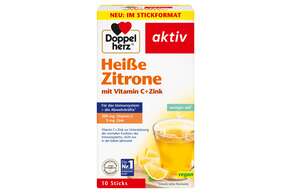 Doppelherz Heiße Zitrone mit Vitamin C + Zink, A-Nr.: 5679396 - 01