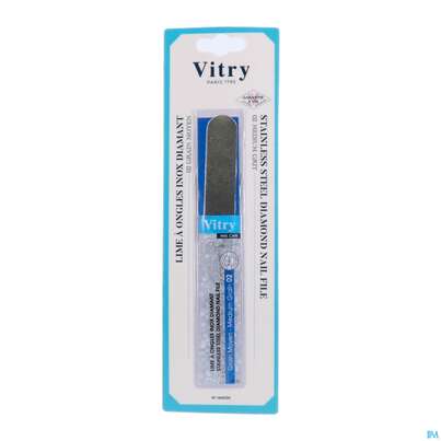 Sie sehen eine Packung Feile Vitry Edelstahl Diamant Nagel 02 1064d 1st, Produktbild: 03 Feile Vitry Edelstahl Diamant Nagel 02 1064d 1st, A-Nr.: 4881411 - 03