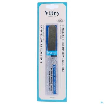 Sie sehen eine Packung Feile Vitry Edelstahl Diamant Nagel 02 1064d 1st, Produktbild: 04 Feile Vitry Edelstahl Diamant Nagel 02 1064d 1st, A-Nr.: 4881411 - 04