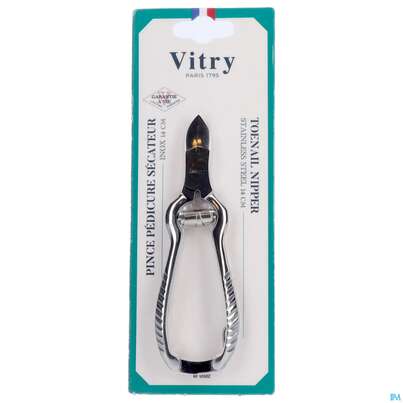 Sie sehen eine Packung Nagel Zange Vitry/rostfrei 14cm 1050 1st, Produktbild: 03 Nagel Zange Vitry/rostfrei 14cm 1050 1st, A-Nr.: 4627799 - 03