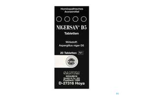 Nigersan Tabl D5 20st, A-Nr.: 1532880 - 01