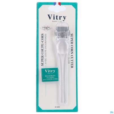 Sie sehen eine Packung Vitry Hornhauthobel Mit Lupe (patentiertes Modell) 1pc, Produktbild: 02 Vitry Hornhauthobel Mit Lupe (patentiertes Modell) 1pc, A-Nr.: 4633630 - 02