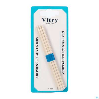 Sie sehen eine Packung Vitry Nagelhautschieber Aus Holz 1pc, Produktbild: 02 Vitry Nagelhautschieber Aus Holz 1pc, A-Nr.: 4633618 - 02