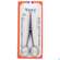 Vitry Schnurrbartschere 1pc, A-Nr.: 4628008 - 04