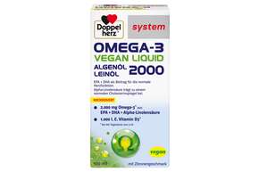Doppelherz system OMEGA-3 VEGAN LIQUID 2000, A-Nr.: 5939584 - 01