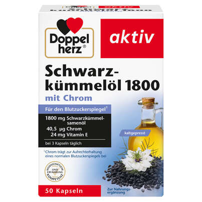 Doppelherz Schwarzkümmelöl 1800, A-Nr.: 5966173 - 01
