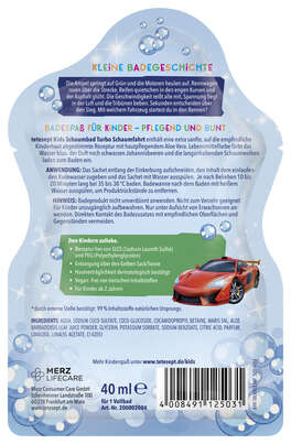 TETESEPT KIDS SCHAUMBAD Turbo Schaumfahrt 40ml, A-Nr.: 6117654 - 06