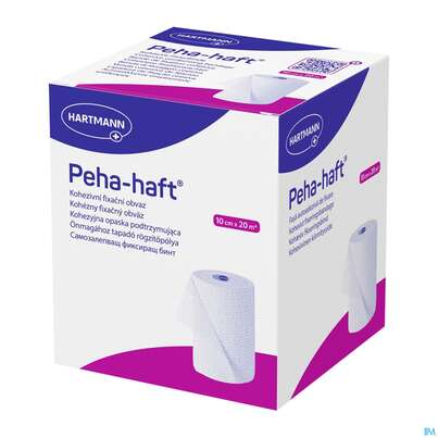 Sie sehen eine Packung Peha-haft Fixierbinde/latexfrei 20mx 4cm 1st, Produktbild: 04 Peha-haft Fixierbinde/latexfrei 20mx 4cm 1st, A-Nr.: 3328273 - 04