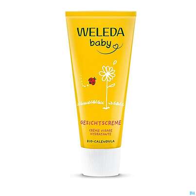 Sie sehen eine Packung Weleda Calendula Gesichtscreme 50ml, Produktbild: 08 Weleda Calendula Gesichtscreme 50ml, A-Nr.: 3015031 - 08