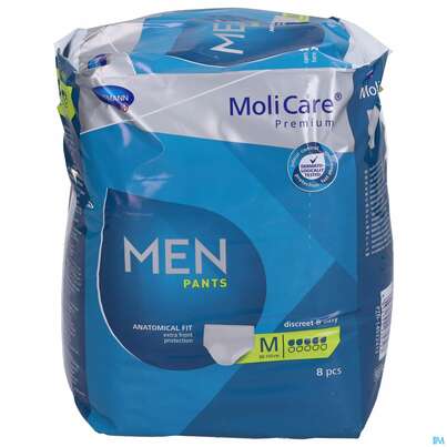 Inkontinenz Molicare Premium/men/pants Tropfen 5 Medium 8st, A-Nr.: 4918893 - 02