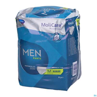 Inkontinenz Molicare Premium/men/pants Tropfen 5 Medium 8st, A-Nr.: 4918893 - 04