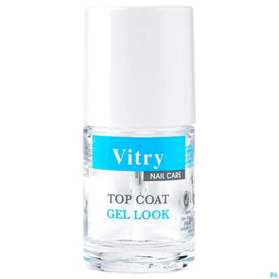 Sie sehen eine Packung Vitry Top Coat Gel Look 10ml, Produktbild: 02 Vitry Top Coat Gel Look 10ml, A-Nr.: 4628215 - 02