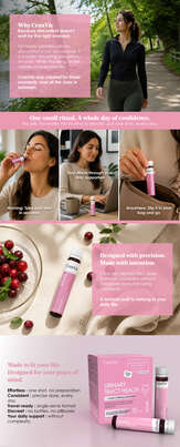 Sie sehen eine Packung CranVie® Cranberry&Hibiskus Trinkshot, Produktbild: 06 CranVie® Cranberry&Hibiskus Trinkshot, A-Nr.: 6133564 - 06