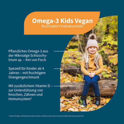NatuGena Omega-3 Kids Vegan Flüssigkeit, A-Nr.: 6036097 - 02
