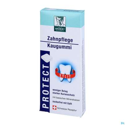 Baders Protect Zahnpflege Kaugummi Cur 20st, A-Nr.: 4111529 - 02