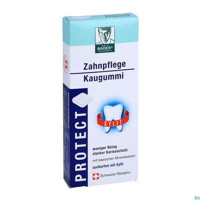 Baders Protect Zahnpflege Kaugummi Cur 20st, A-Nr.: 4111529 - 03