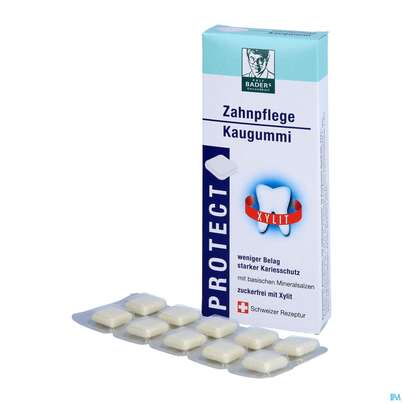 Baders Protect Zahnpflege Kaugummi Cur 20st, A-Nr.: 4111529 - 04