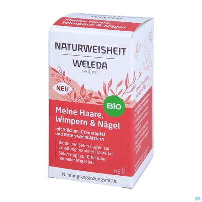Weleda Naturweisheit Haare Wimpern Naegel 46st, A-Nr.: 5436044 - 04