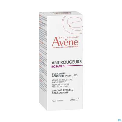 Sie sehen eine Packung Avene Antirougeurs Rosamed Konzentrat 30ml, Produktbild: 04 Avene Antirougeurs Rosamed Konzentrat 30ml, A-Nr.: 5862025 - 04