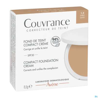 Avene Couvrance Kompakt Creme-make-up Sand 1.2 8,5g, A-Nr.: 5862396 - 03
