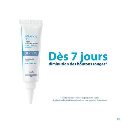Ducray Keracnyl Pp+ Creme Gegen Hautunreinheiten 30ml, A-Nr.: 5564397 - 17