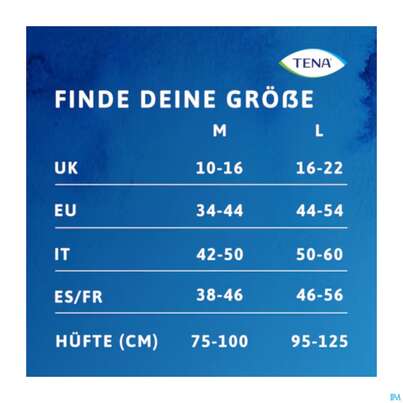 Sie sehen eine Packung Inkontinenz Tena/silhouette Plus Weiss L 78012 10st, Produktbild: 07 Inkontinenz Tena/silhouette Plus Weiss L 78012 10st, A-Nr.: 5917186 - 07