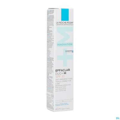 Sie sehen eine Packung La Roche Posay Akne/mischhaut Effaclar Duo+ Lsf30 40ml, Produktbild: 06 La Roche Posay Akne/mischhaut Effaclar Duo+ Lsf30 40ml, A-Nr.: 4064646 - 06