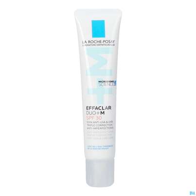Sie sehen eine Packung La Roche Posay Akne/mischhaut Effaclar Duo+ Lsf30 40ml, Produktbild: 15 La Roche Posay Akne/mischhaut Effaclar Duo+ Lsf30 40ml, A-Nr.: 4064646 - 15