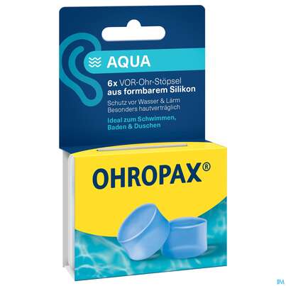 Ohrenschutz Ohropax Silicon G.laerm/wasser/wind Aqua 6st, A-Nr.: 4159306 - 05