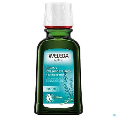 Sie sehen eine Packung Weleda Haaroel Intensiv Pflegend 50ml, Produktbild: 12 Weleda Haaroel Intensiv Pflegend 50ml, A-Nr.: 4115987 - 12